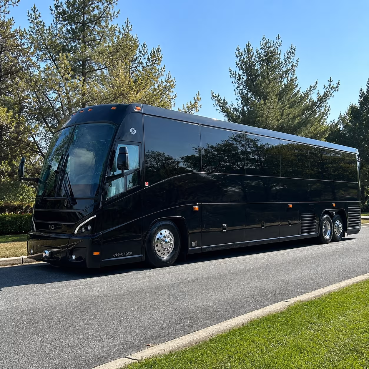 long distance bus rentals from roswell to charlotte and the carolina coast