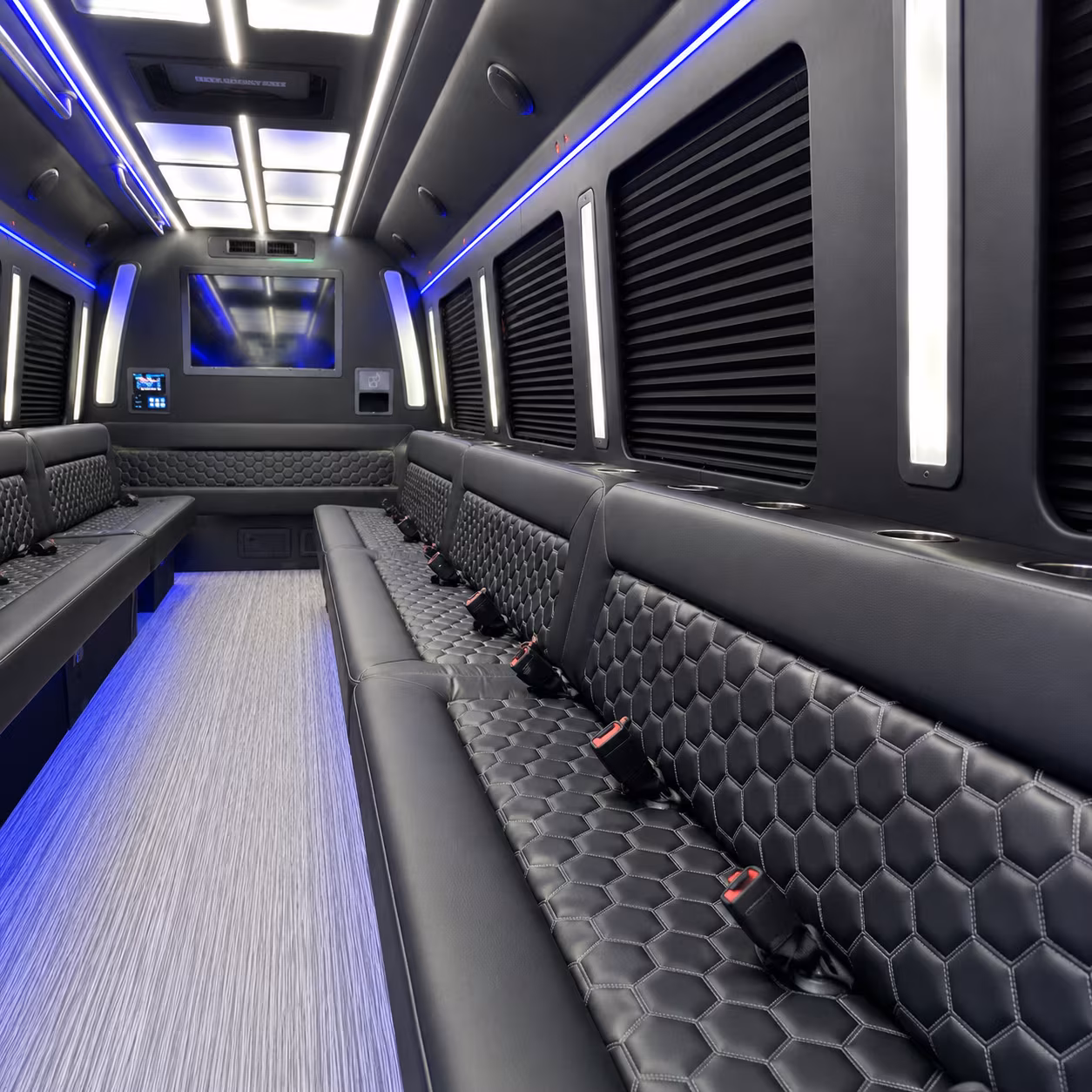party buses and charter buses to state farm arena for big concert nights in atlanta