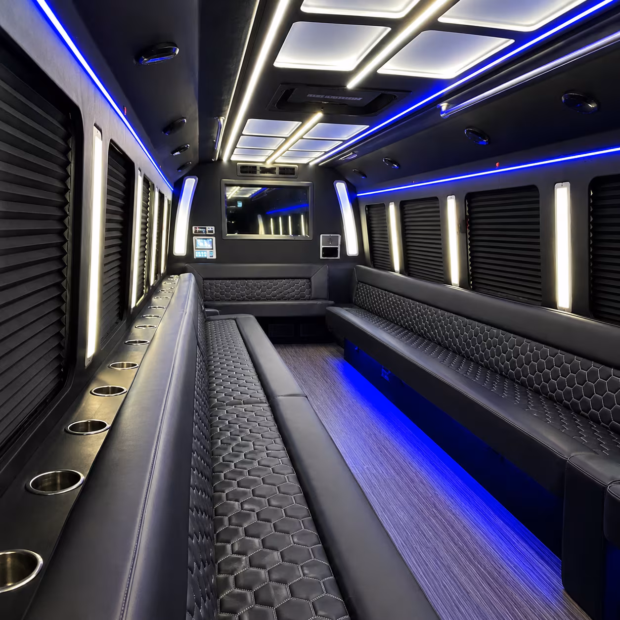 roswell concert party bus rental