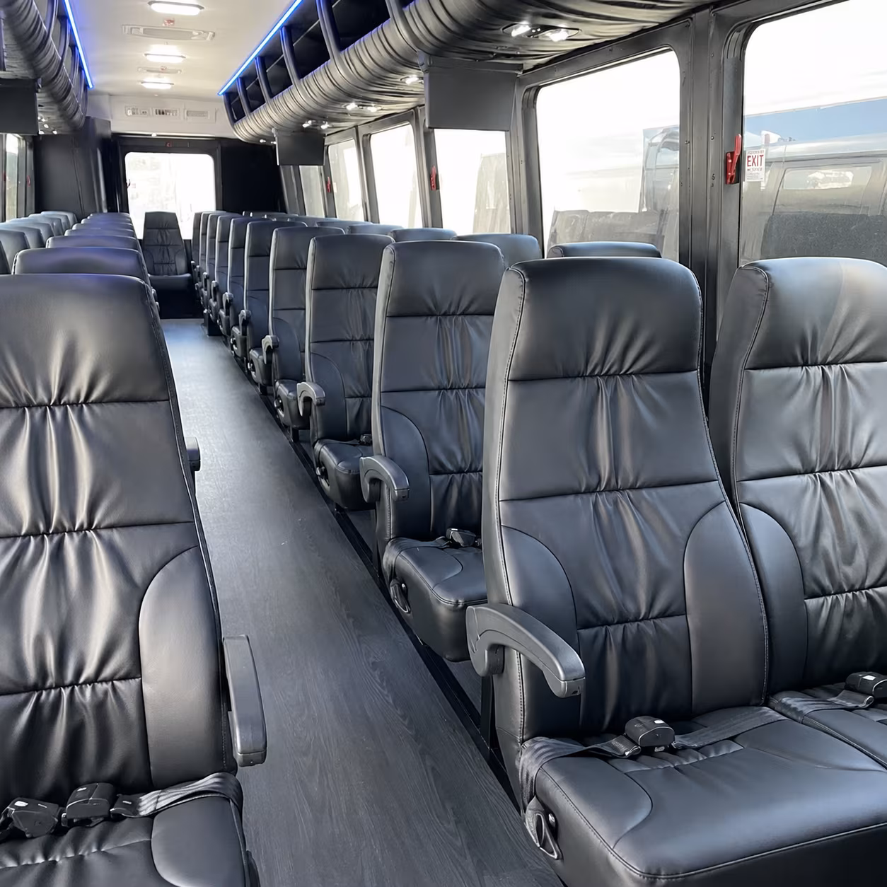 roswell sporting event transportation onboard seating