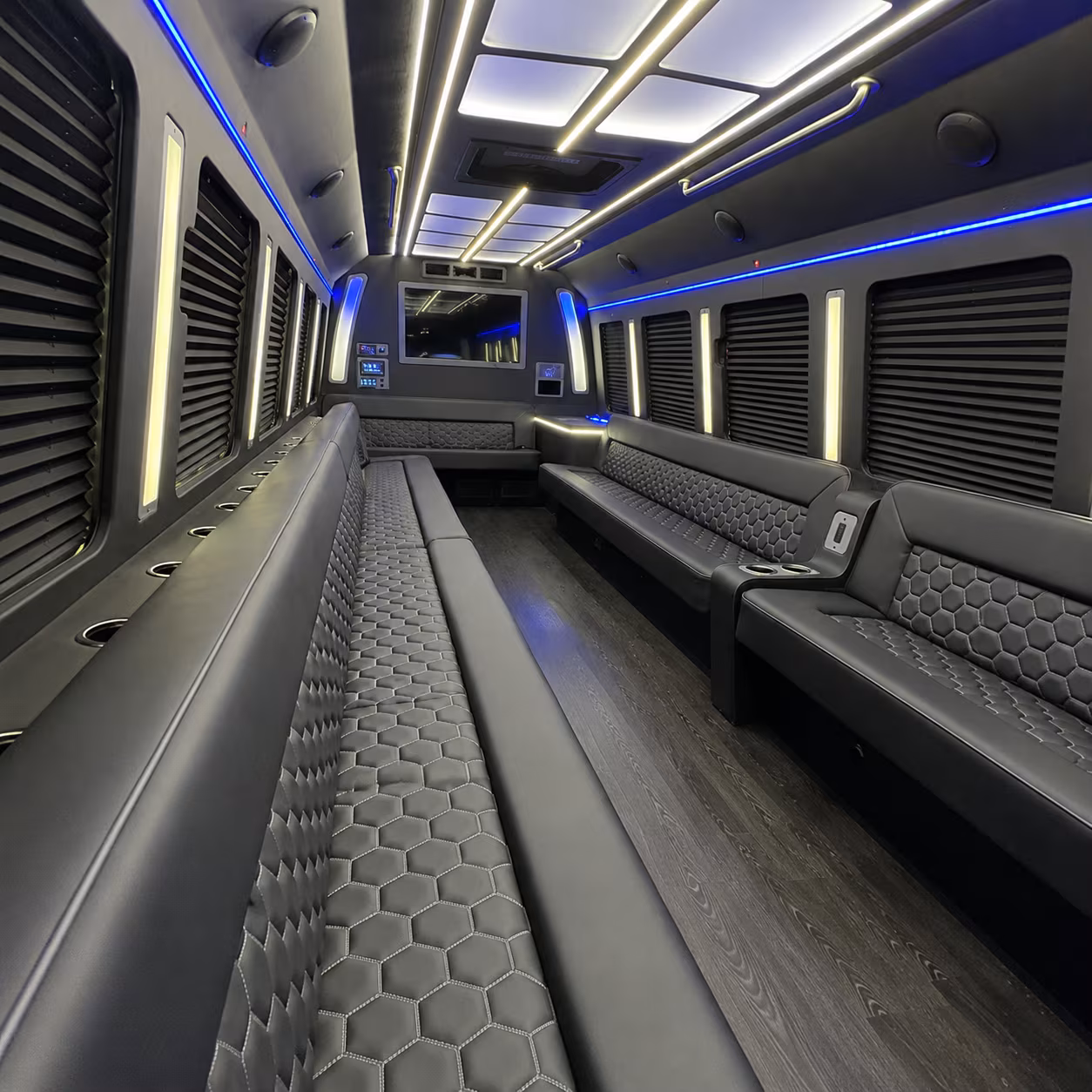 roswell wedding party bus rental